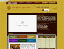Tablet Screenshot of hotelbelsonstaj.com